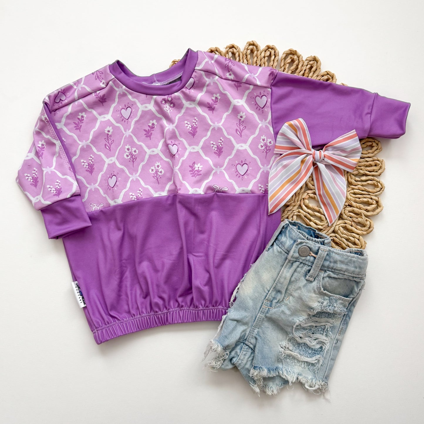 RTS 12m cinched sweatshirt
