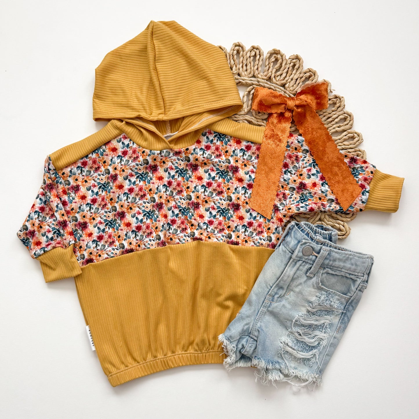 RTS 12m cinched hoodie